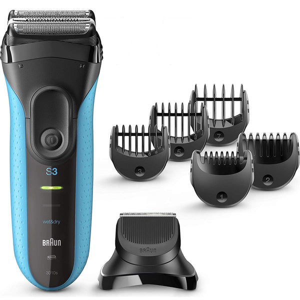 Braun Shave &amp; Style Afeitadora eléctrica para hombres en seco y húmedo 3 en 1