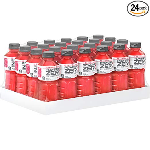 24 botellas de ponche de frutas Powerade Zero