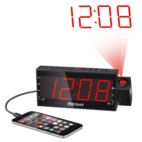 Digital Dimmable Projection Alarm Clock