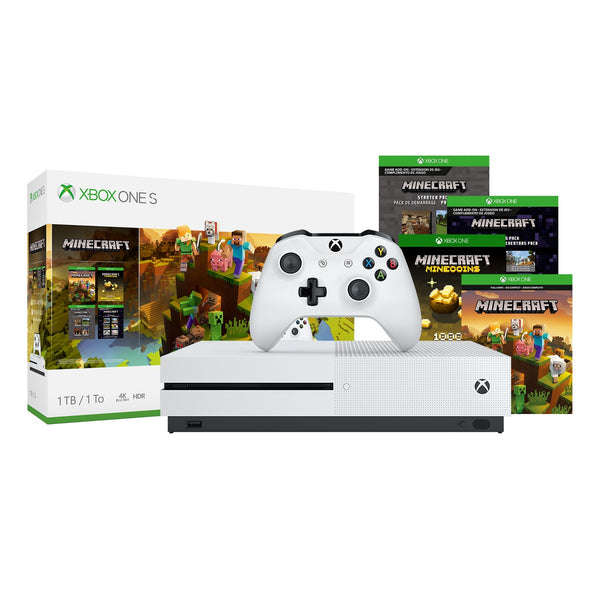 1TB Xbox One S Minecraft Creator Bundle + $20 Target Gift Card