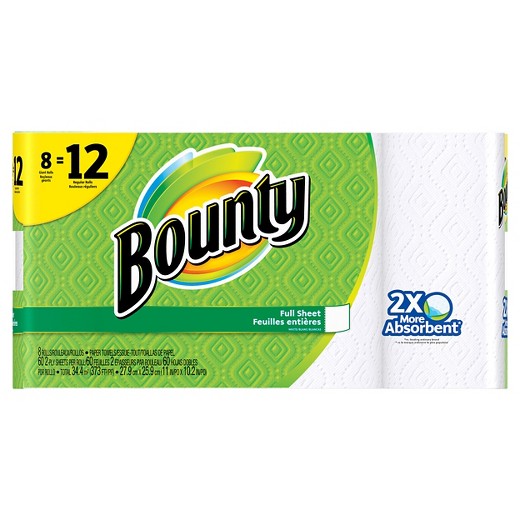 96-Count Bounty Giant Roll Paper Towels + $40 Target Gift Card