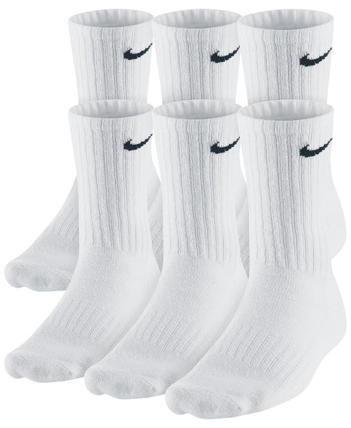 6-Pair Nike Men's Cotton Socks (Various Styles)