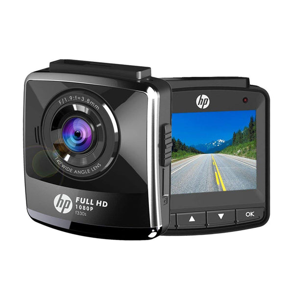 HP full HD 1080P dash cam with loop recording