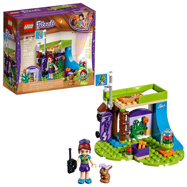 LEGO Friends Mia’s Bedroom Building Set (86 Piece)