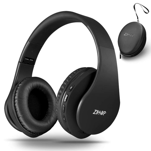 Bluetooth Over-Ear Headset With Deep Bass And Mic