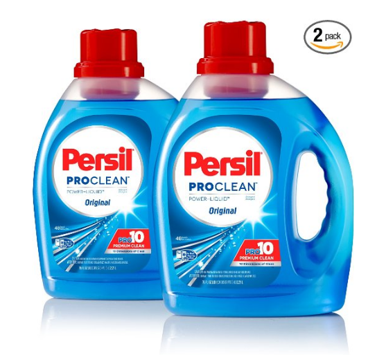 Pack of 2 Persil ProClean liquid detergent