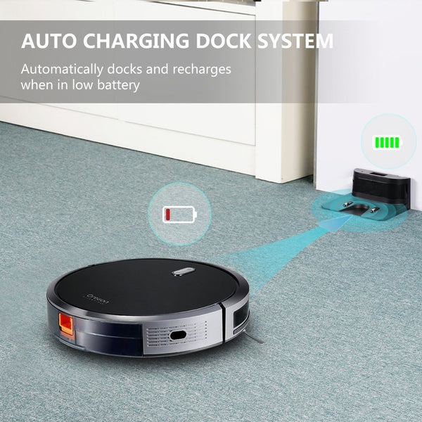 Robot vacuum cleaner with self charging function