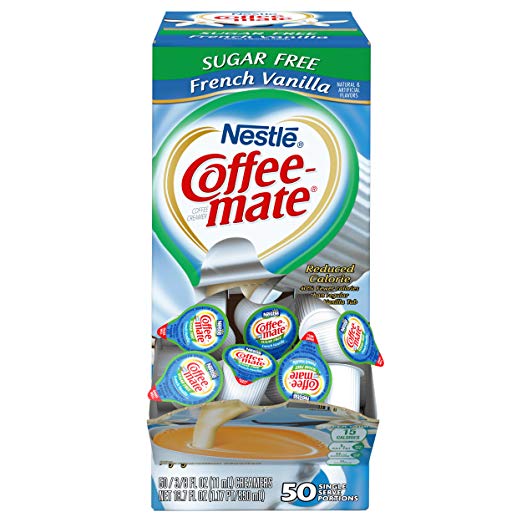 NESTLE COFFEE-MATE Coffee Creamer, Sugar Free French Vanilla