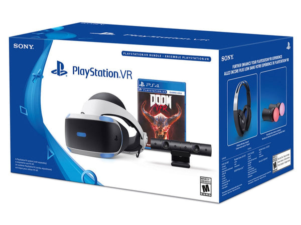 Sony PlayStation VR Bundle for the PS4 (VR Headset, Camera, Doom VFR)