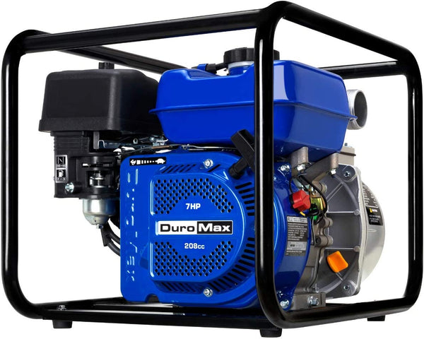 DuroMax XP652WP 208cc 158-Gpm 3600-Rpm 2" Gasoline Engine Portable Water Pump