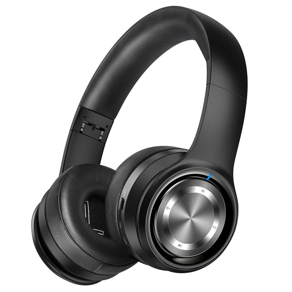 Bluetooth over ear headphones with mic