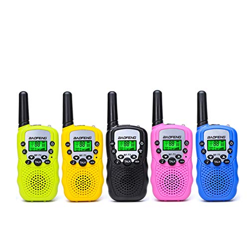 Paquete de 2 radios bidireccionales (5 colores)