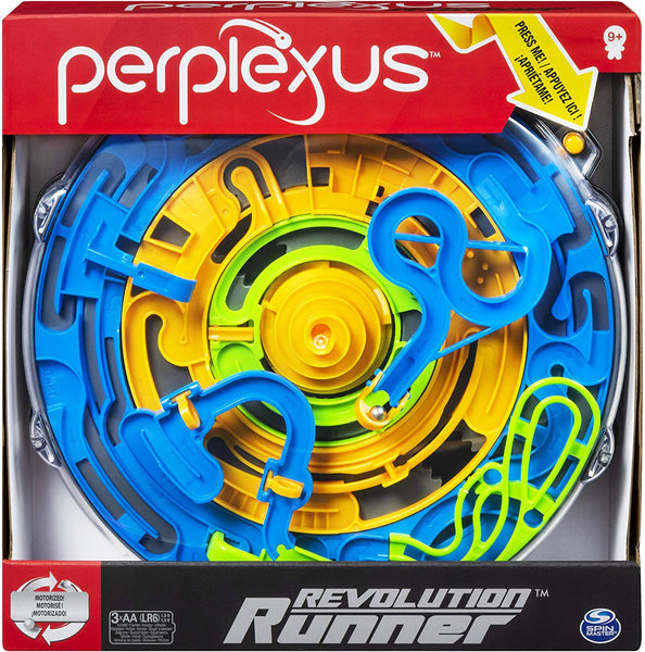 Perplexus Revolution Runner Juego de laberinto motorizado de movimiento perpetuo en 3D