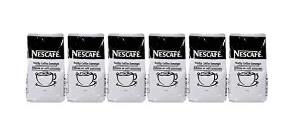 Pack of 6 Nescafe Coffee, Latte Cappuccino Mix