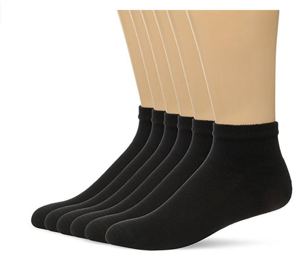 Hanes Men's FreshIQ X-Temp Comfort Cool Vent Ankle Socks (Pack of 6)