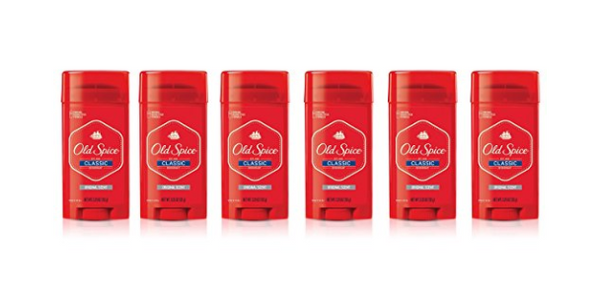 Pack de 6 desodorantes clásicos Old Spice