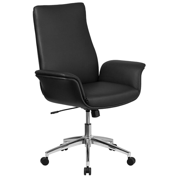 Flash Furniture leather executive swivel office chair