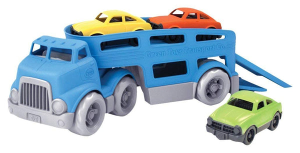 Green Toys Car Carrier Vehicle Set Toy, Blue