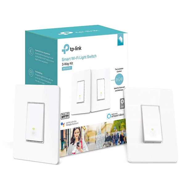 TP-Link 3-Way WiFi Smart Light Switch Easy In-Wall Installation Kit