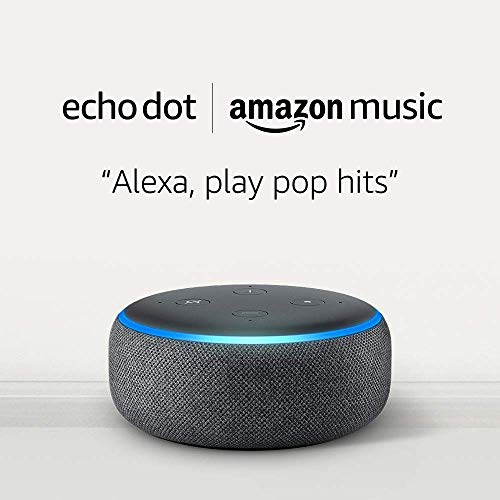 Nuevas cuentas: Echo Dot de tercera generación y 1 mes de Amazon Music Unlimited