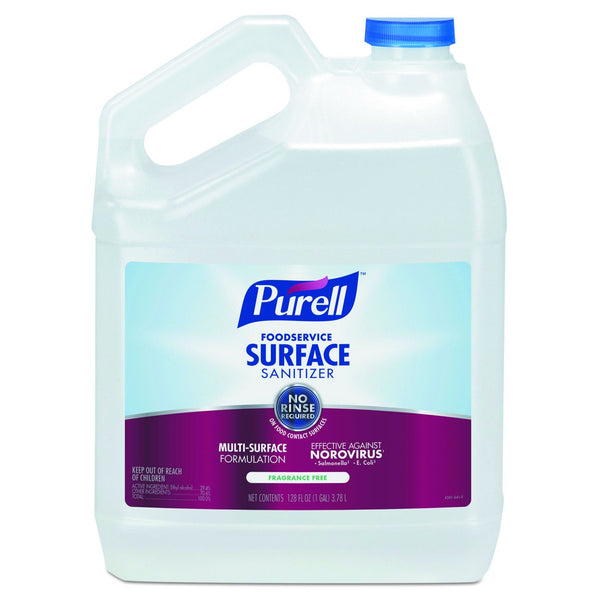 Paquete de 4 desinfectantes de superficies Purell Foodservice de 1 galón