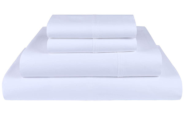 600 Thread Count 100% Extra-Long Staple Cotton Sheet Set, Queen Sheets