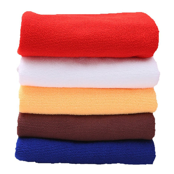 5 microfiber towels