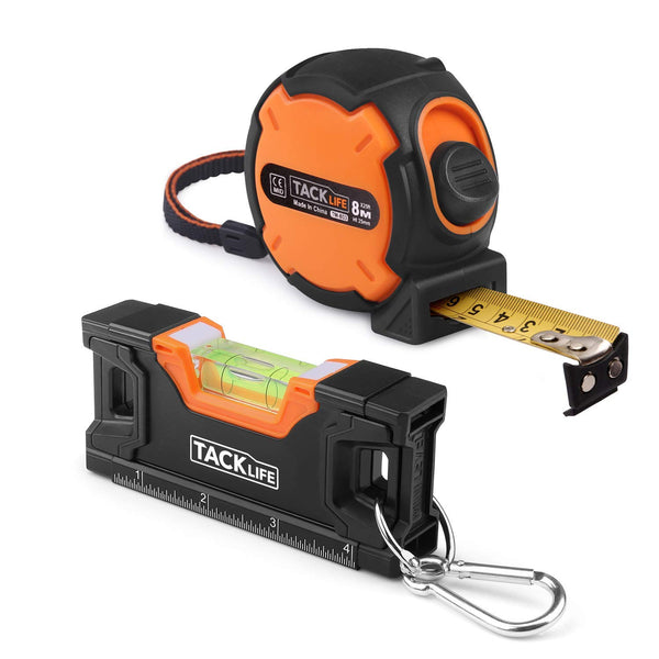 Tape Measure With Magnetic Torpedo Level