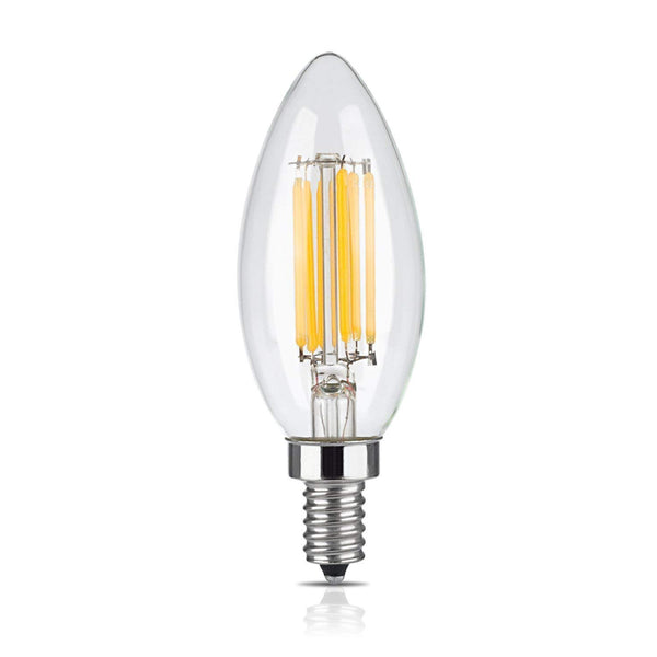 Pack of 10 dimmable power saving LED bulbs