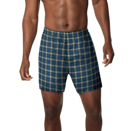 Hanes Men's Tagless Classic Plaid Boxers, Bonus Pack 5 + 5 Bonus Pack