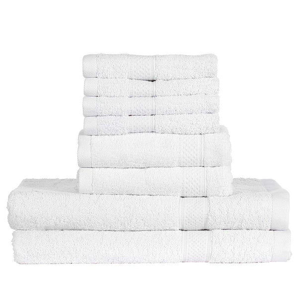 8 Piece Cotton Towel Set