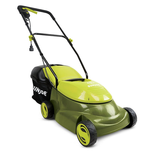 Sun Joe Mow Joe 14-Inch 12 Amp Electric Lawn Mower With Grass Bag