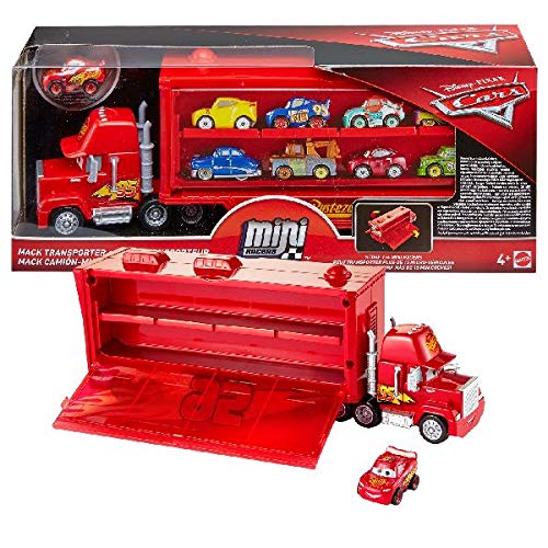 Disney Pixar Cars Mini Racers Mack Transporter