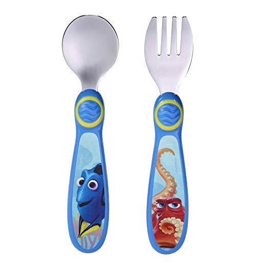 The First Years Disney/Pixar Dory Stainless Steel Flatware for Kids