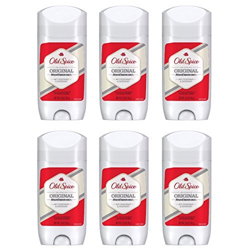 Pack of 6 Old Spice Antiperspirant and Deodorant Sticks