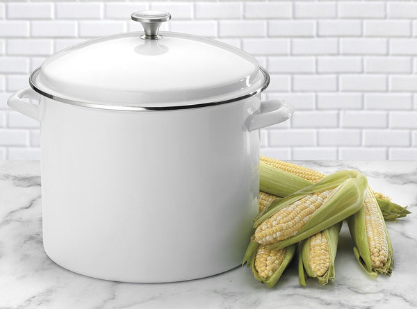 16 Qt Cuisinart Enamel Stockpot with Cover