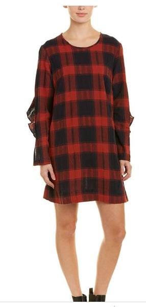 Plaid tunic