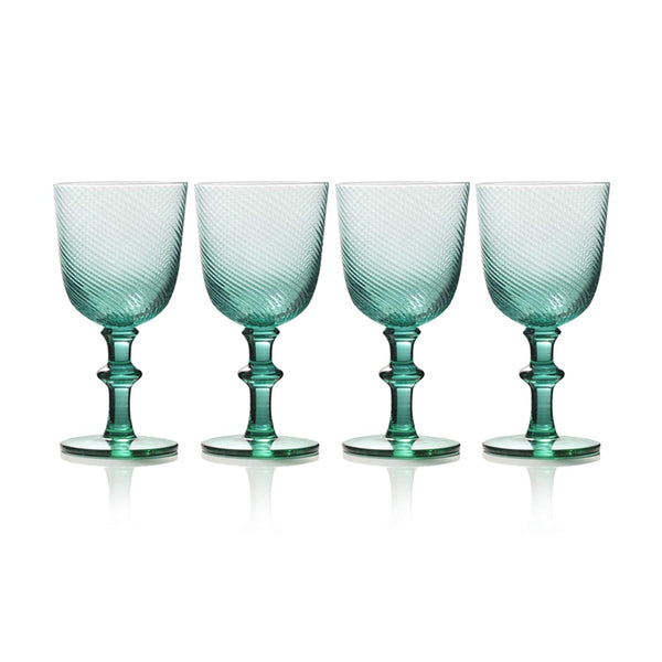 Set Of 4 Mikasa Avalon Goblets