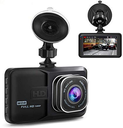 1080P HD Dash Cam With Motion Detection