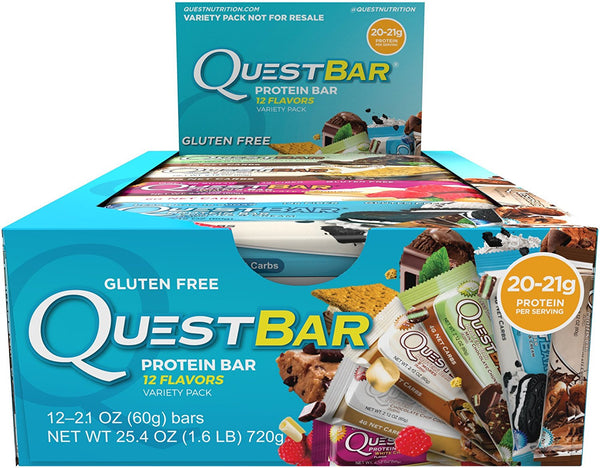 20% off 12 ct. Quest Nutrition Protein Bar Packs