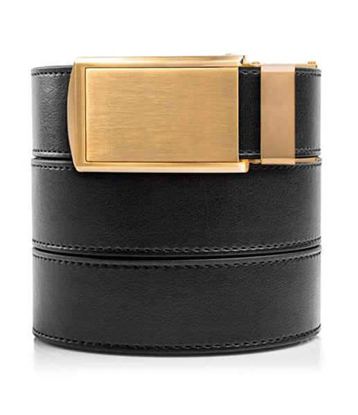 SlideBelts Cinturón clásico para hombre con hebilla premium