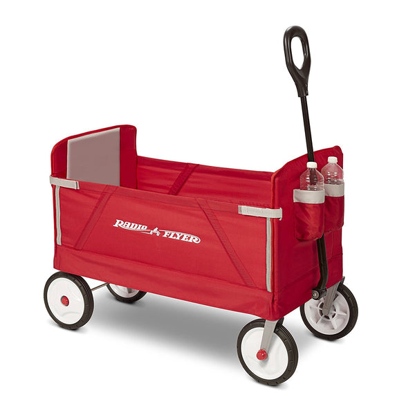 Radio Flyer 3-in-1 EZ Fold Wagon Ride On