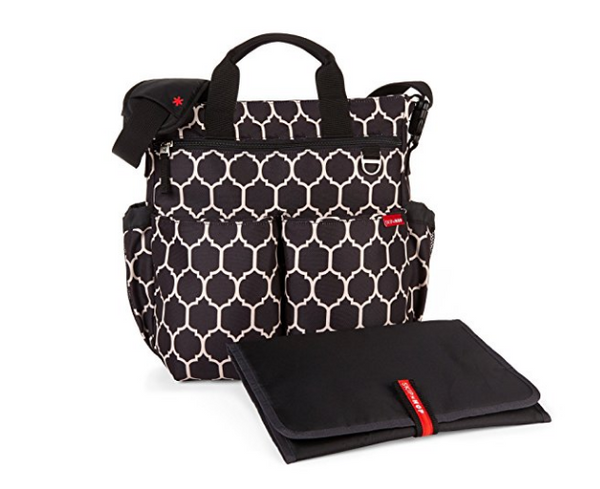 Bolsa de pañales Skip Hop Duo Signature con cambiador portátil