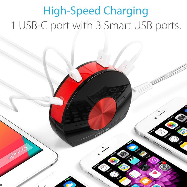 HUB de carga USB de 4 puertos