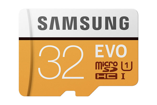 Tarjeta de memoria MicroSDHC Samsung EVO de 32 GB con adaptador