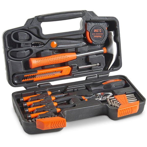 39 piece tool kit with case