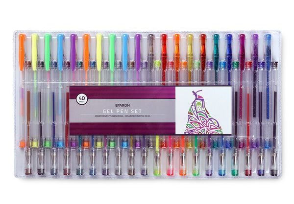 40 Piece Gel Pen Set