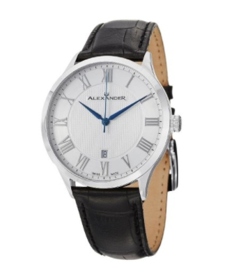 Alexander Statesman Triumph leather strap Swiss watch