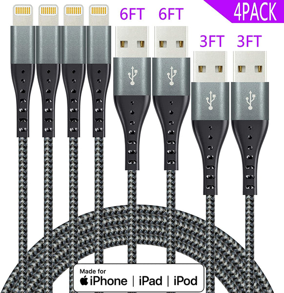 4 iPhone Lightning Cables