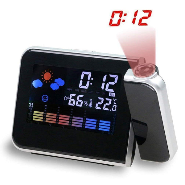 Projection digital alarm clock